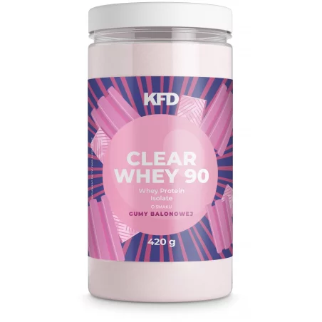 KFD Clear Whey 90 Whey Protein Isolate 420 g (Hydrolizowany Izolat białka serwatkowego)