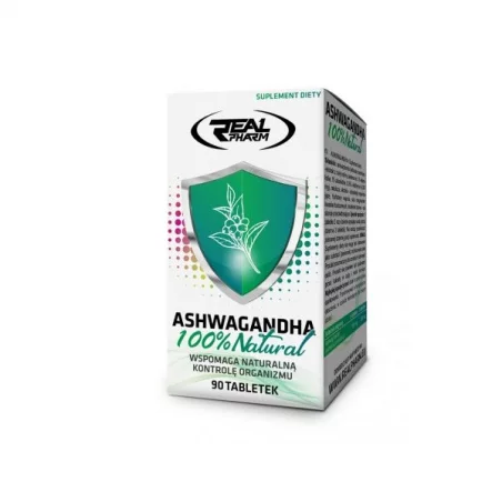 Real Pharm Ashwagandha 100% natural - 90 tabl.
