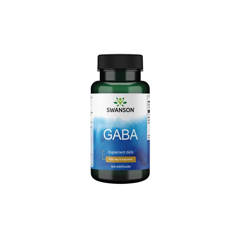 Swanson Gaba 500 mg -100 kaps