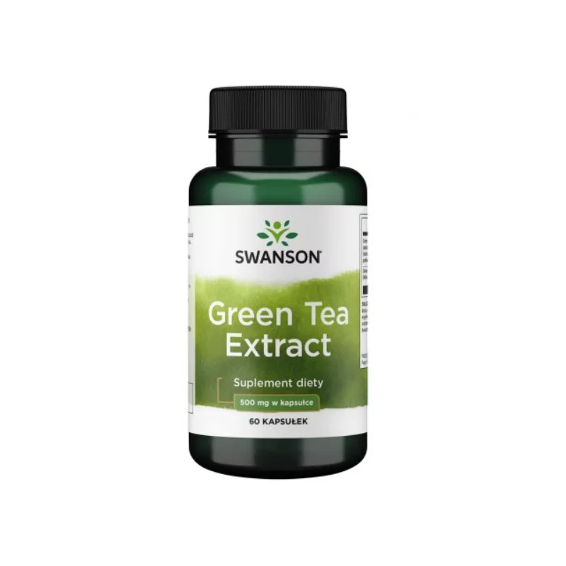Swanson Green Tea Extract 500mg - 60 kaps.