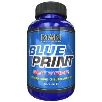 Man Blue Print - 80tab.