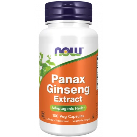 Now Foods Panax Ginseng Extract - 100 kaps.