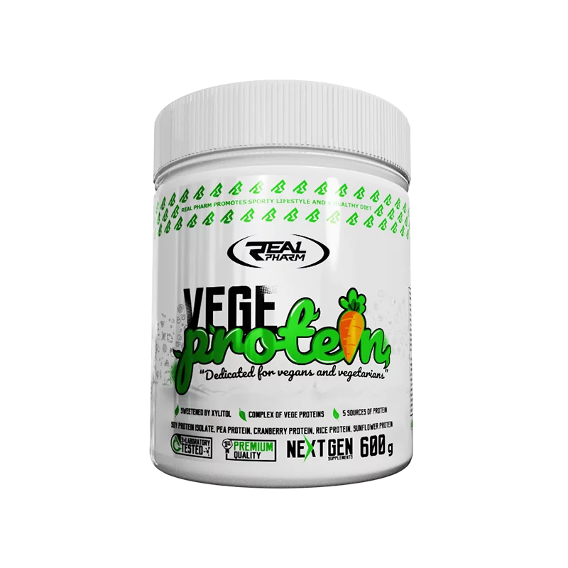 Real Pharm Vege Protein 600g (białko wegańskie)