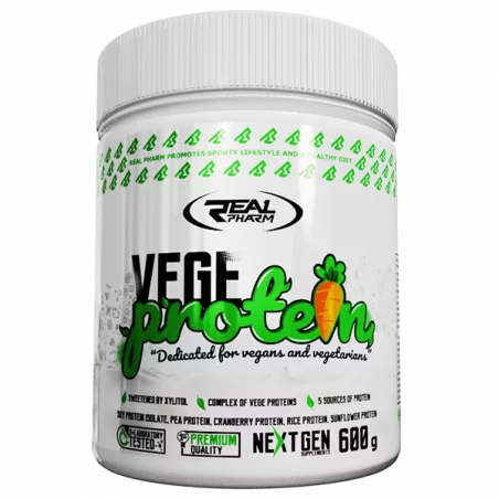 Real Pharm Vege Protein 600g (białko wegańskie)