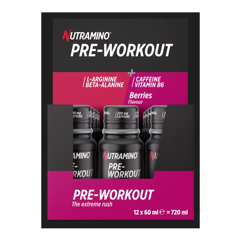 Nutramino Pre-Workout Shot 60 ml (krótka data ważności - 24.09.2024)