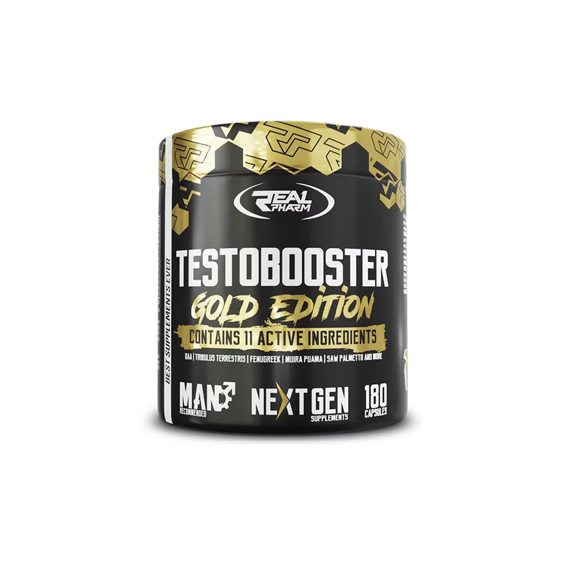 REAL PHARM TESTOBOOSTER GOLD EDITION - 180 KAPS.