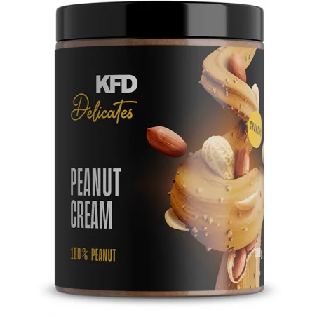 KFD Krem Orzechowy z Arachidów 100% Crunchy / Peanut Cream - 1000 g