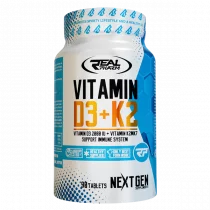 Real Pharm Vitamin D3+K2 -...