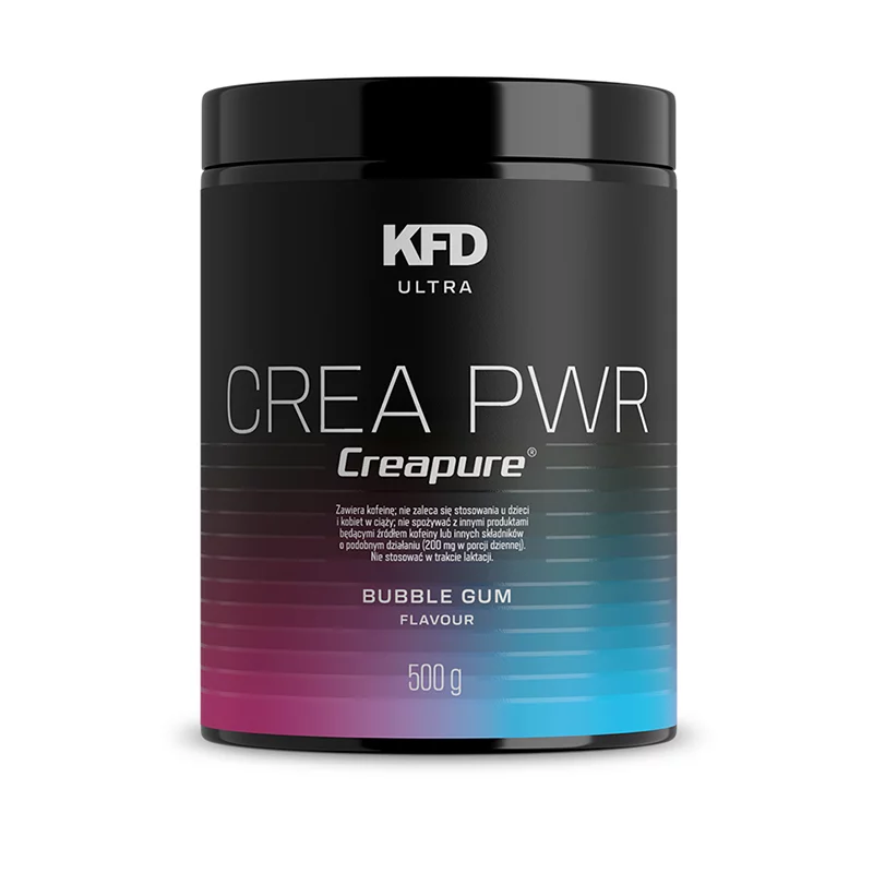 KFD CREA PWR 500 g (Pre-Workout z kreatyną Creapure®)