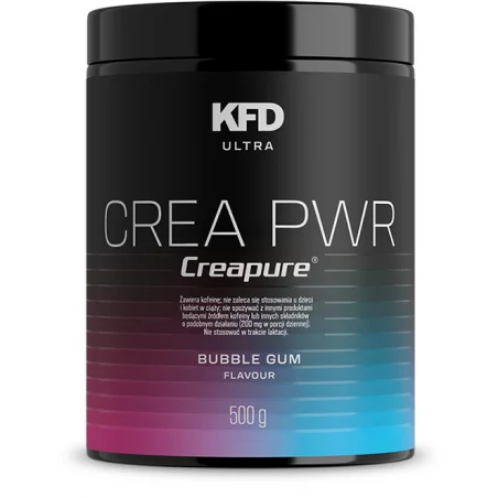 KFD CREA PWR 500 g (Pre-Workout z kreatyną Creapure®)