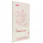 KFD Fit Biała Czekolada z malinami - 100 g