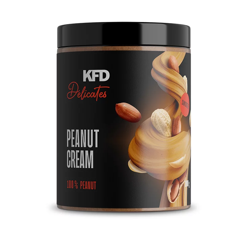 KFD Krem Orzechowy z Arachidów 100% Smooth / Peanut Cream - 1000 g