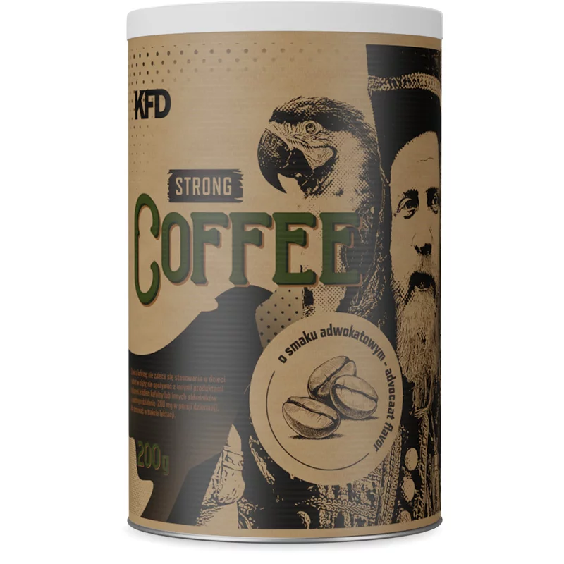 KFD Strong Coffee - 200 g (kawa wzmacniana kofeiną)