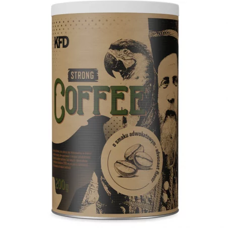 KFD Strong Coffee - 200 g (kawa wzmacniana kofeiną)