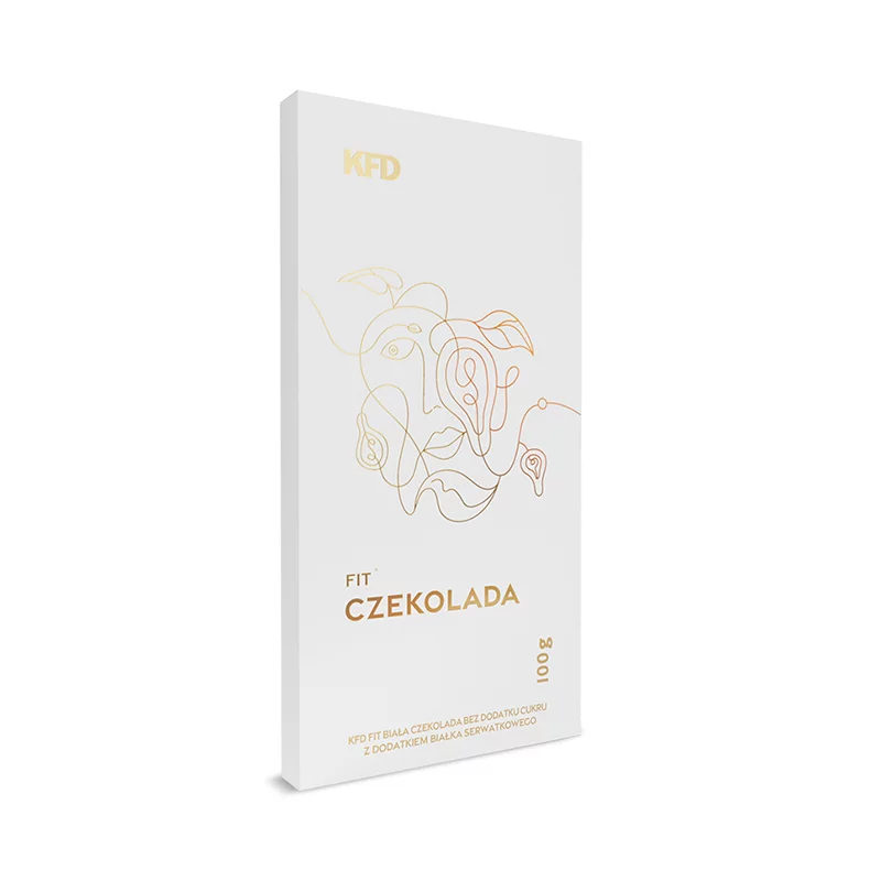 KFD Fit Biała Czekolada - 100 g