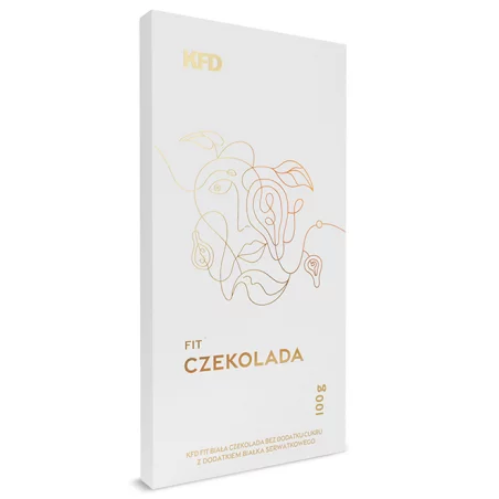 KFD Fit Biała Czekolada - 100 g KFD Fit Biała Czekolada - 100 g