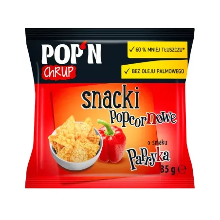 Sante POP'N CHRUP Snacki Popcornowe - 35g (CHIPSY)