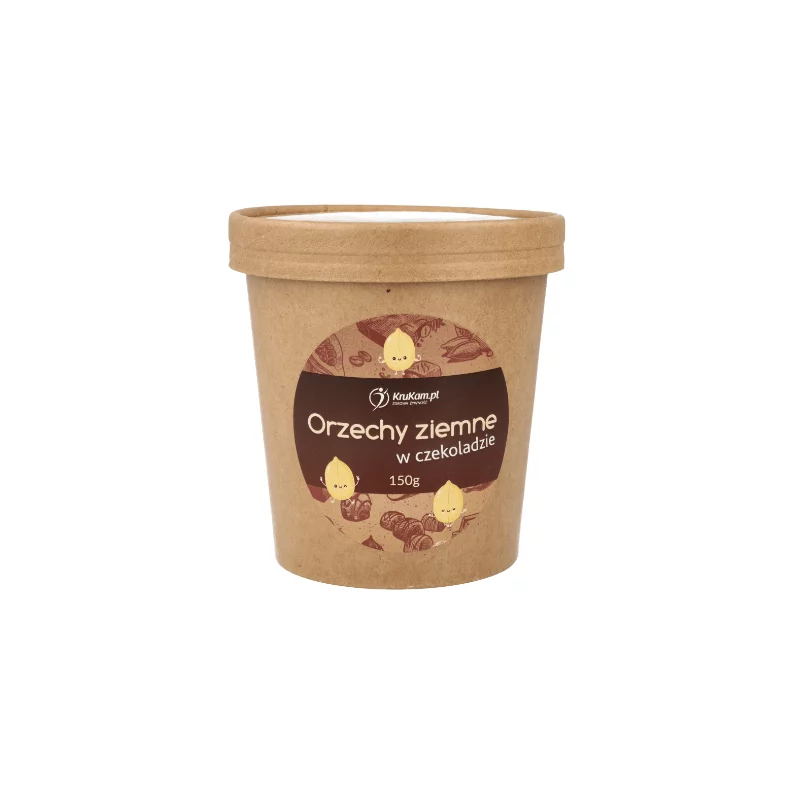 KruKam Orzechy ziemne w czekoladzie - 150 g