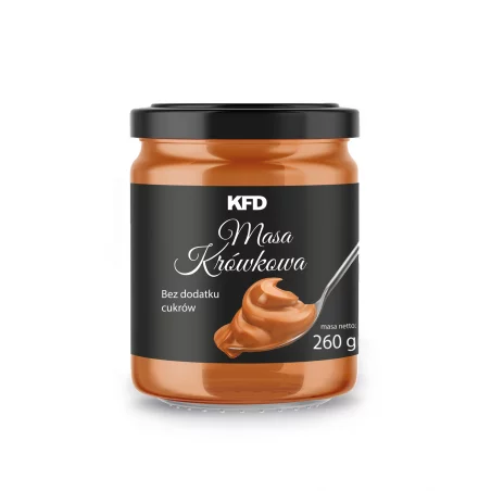 KFD Masa Krówkowa - 260 g (kajmak bez dodatku cukru)