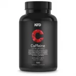 KFD Caffeine - 100 kapsułek (Kofeina bezwodna - 200 mg w 1 kapsułce)