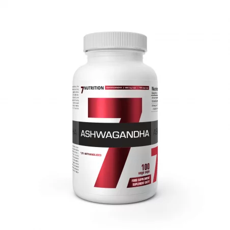 7 Nutrition Ashwagandha 666mg - 100 vege caps.
