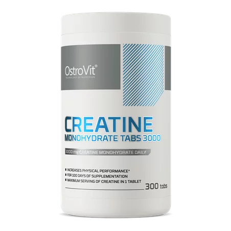 Ostrovit Creatine 3000mg - 300 tabl. (monohydrat kreatyny)
