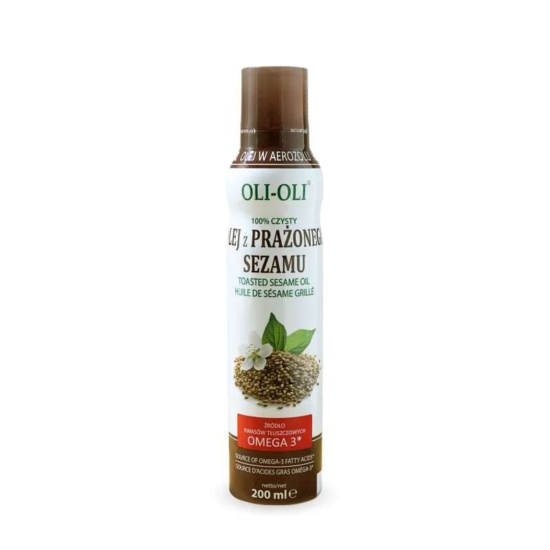 Oli-Oli Olej z Prażonego Sezamu w sprayu - 200 ml