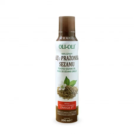 Oli-Oli Olej z Prażonego Sezamu w sprayu - 200 ml