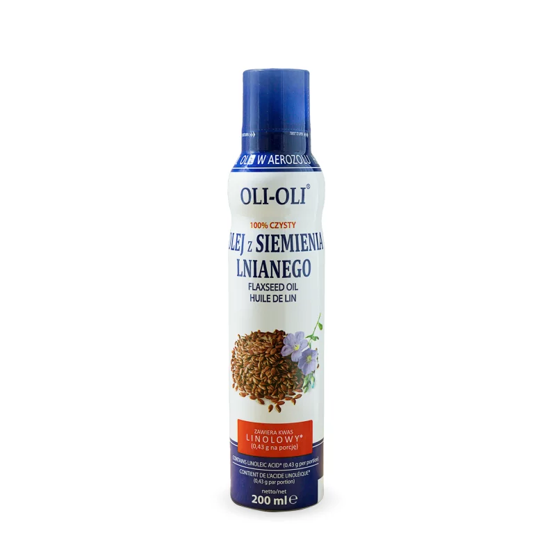 Oli-Oli olej lniany w sprayu - 200 ml