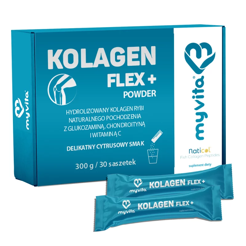 MyVita Kolagen Flex Powder - 300g / 30 sasz.
