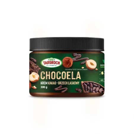 Targroch CHOCOELA - krem kakao - orzech laskowy - 300g
