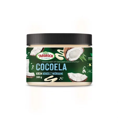 Targroch COCOELA - krem kokos z wiórkami - 300g