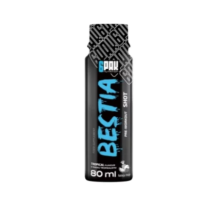6PAK Bestia Shot 80ml - Tropical