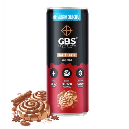 GBS Caffe Latte 250 ml - Bułeczka cynamonowa