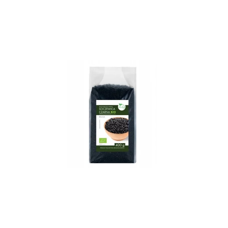 BioLife Soczewica czarna Beluga bio - 400 g