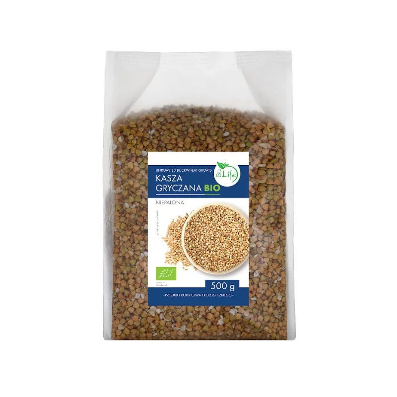 BioLife Kasza gryczana niepalona bio - 500 g