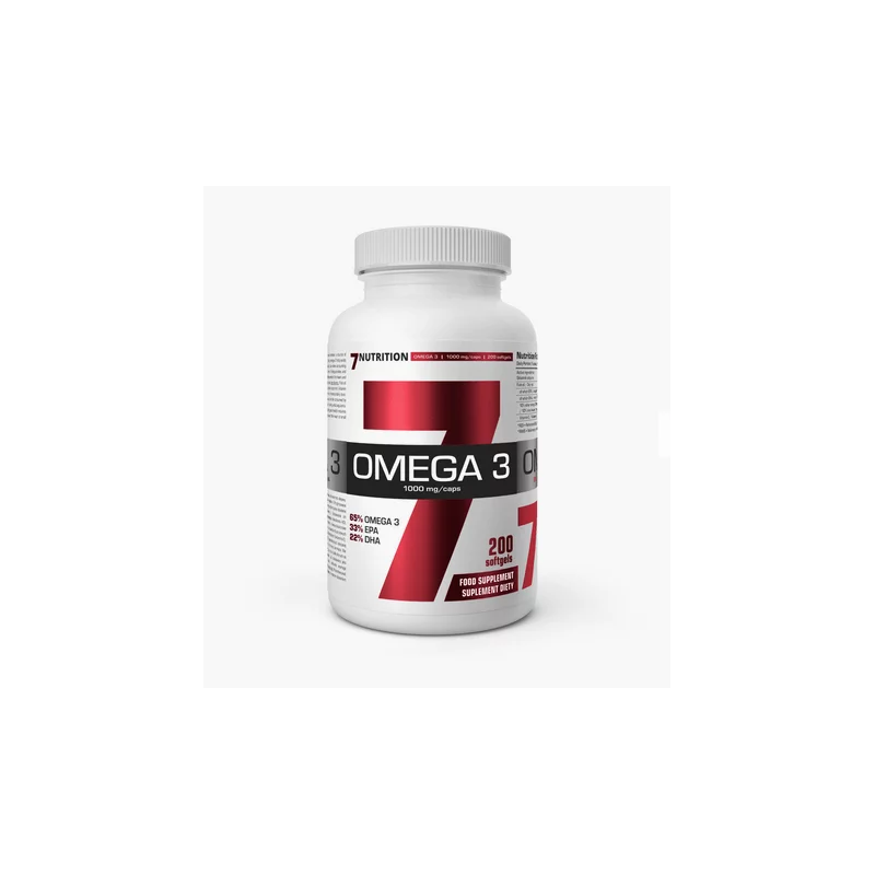 7 Nutrition Omega 3 1000mg - 200 softgels