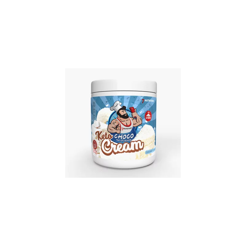 7 Nutrition Keto Cream 750 g - Coconut Crunch