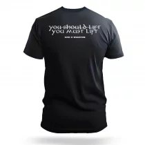 SWATOS - koszulka czarna - You Must Lift