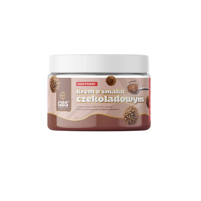 GBS Krem czekoladowy crunchy - 250 g