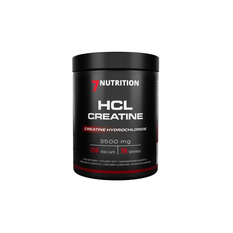 7 Nutrition Creatine HCL 350caps.
