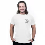 Fake Fizjo - koszulka biała - Kurde Fajna Dupka 2.0 - czarny nadruk