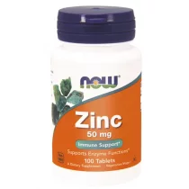 Now Foods Zinc 50mg - 100 tabl.