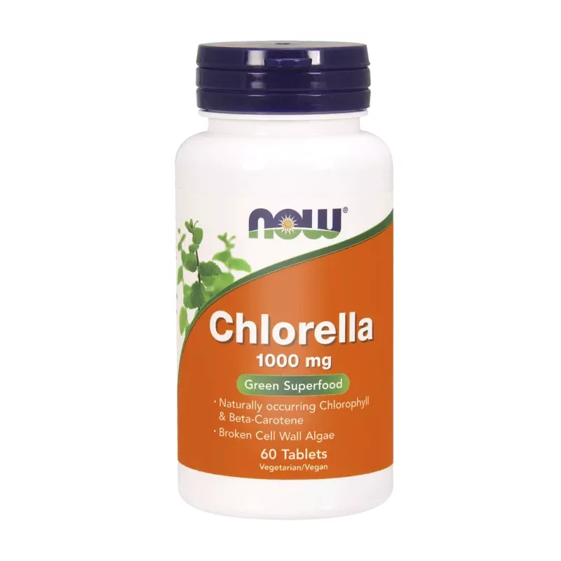 Now Foods Chlorella 1000mg 60tabs