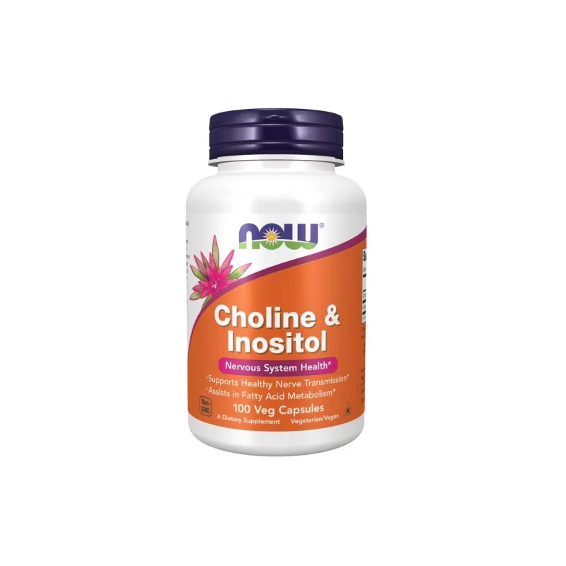 Now Foods Choline and Inositol - 100 kaps.