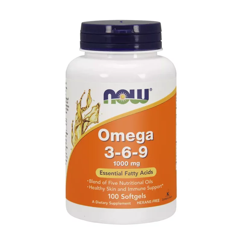 Now Foods Omega 3-6-9 1000 mg - 100 softgels