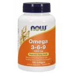 Now Foods Omega 3-6-9 1000 mg - 100 softgels
