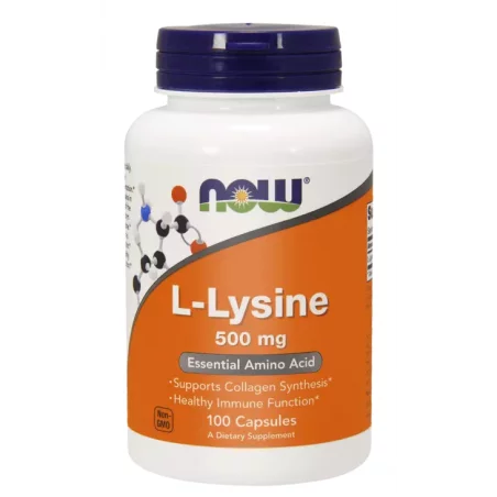 Now Foods L-Lysine 500mg - 100 tabl.