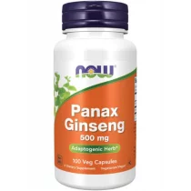 Now Foods Panax Ginseng 500 mg - 100 kaps.