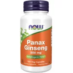 Now Foods Panax Ginseng 500 mg - 100 kaps.